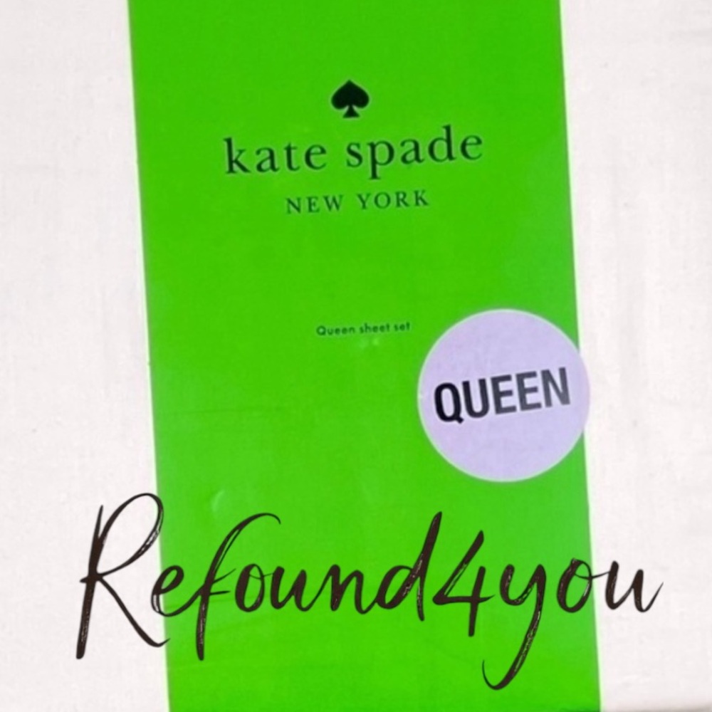 Kate Spade - ‘Petal Pink’ Queen Sheet Set. NWT. Firm! No offers!